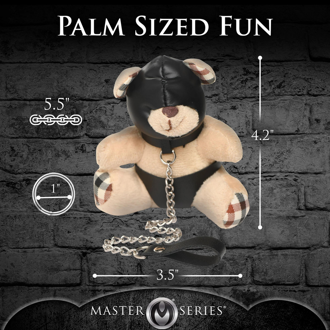 Bodysuit Hooded Bear Keychain – tan | XR Brands