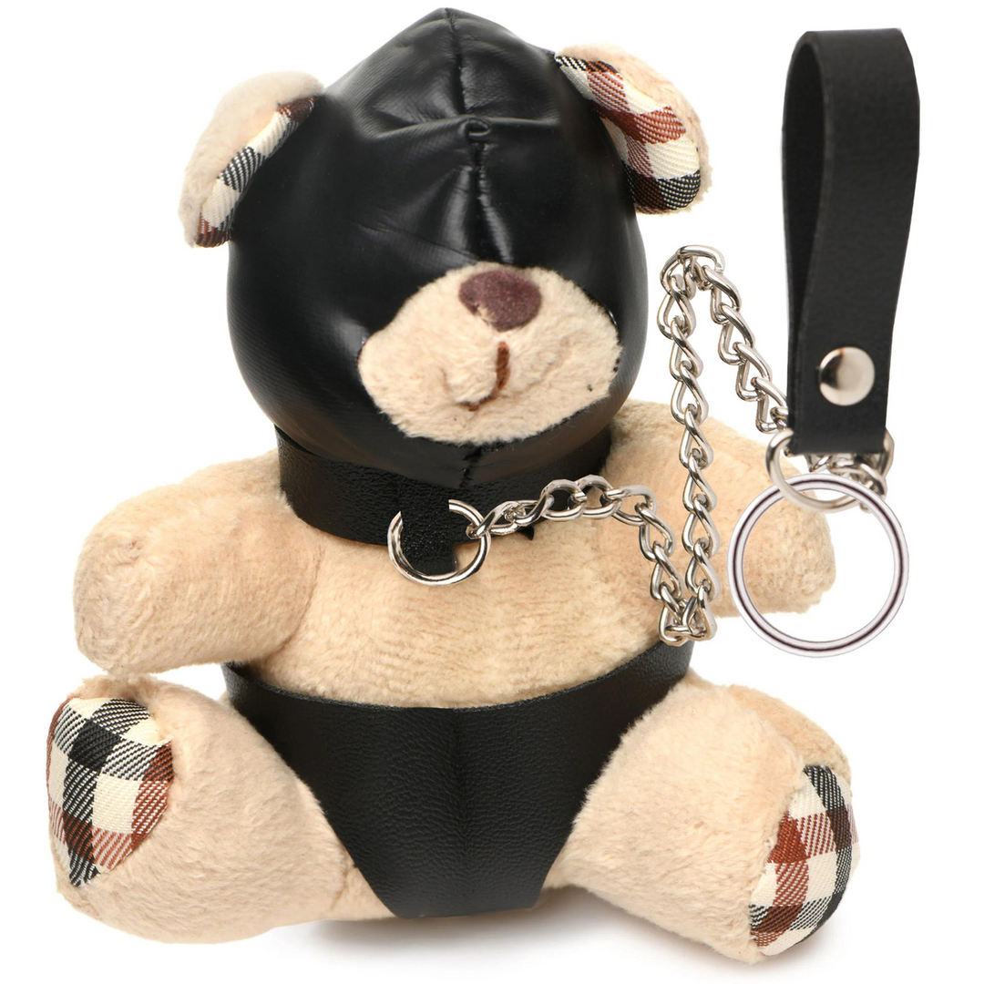Bodysuit Hooded Bear Keychain – tan | XR Brands