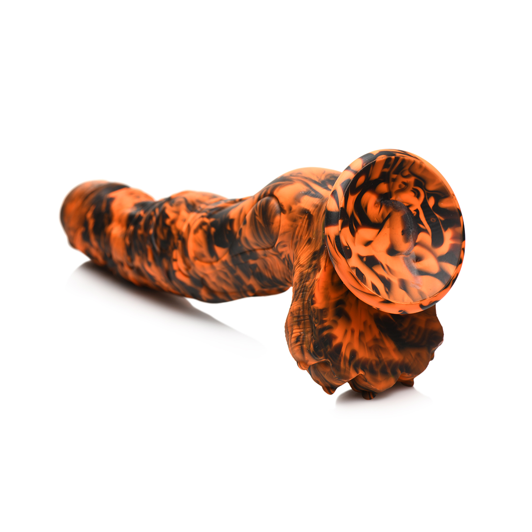Dildo Sabretooth 28.7 cm – orange | XR Brands