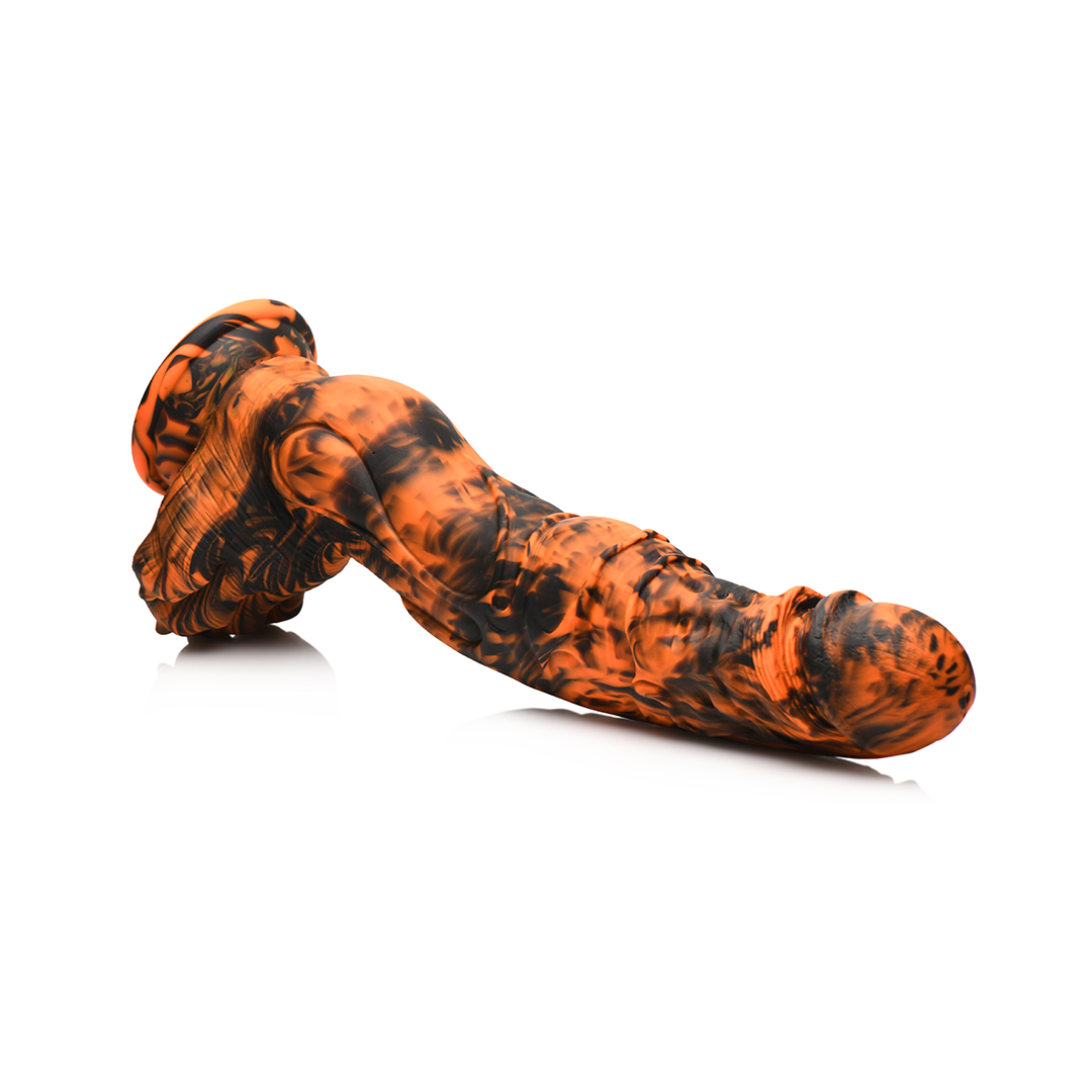 Dildo Sabretooth 28.7 cm – orange | XR Brands