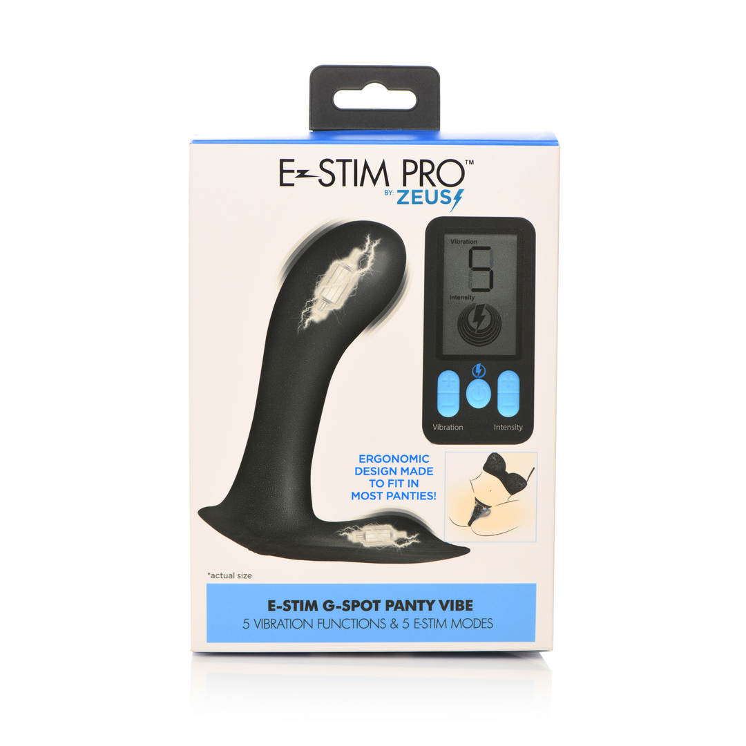 Vibratore punto G Stim Pro 3 funzioni – con telecomando, ricaricabile, nero | XR Brands