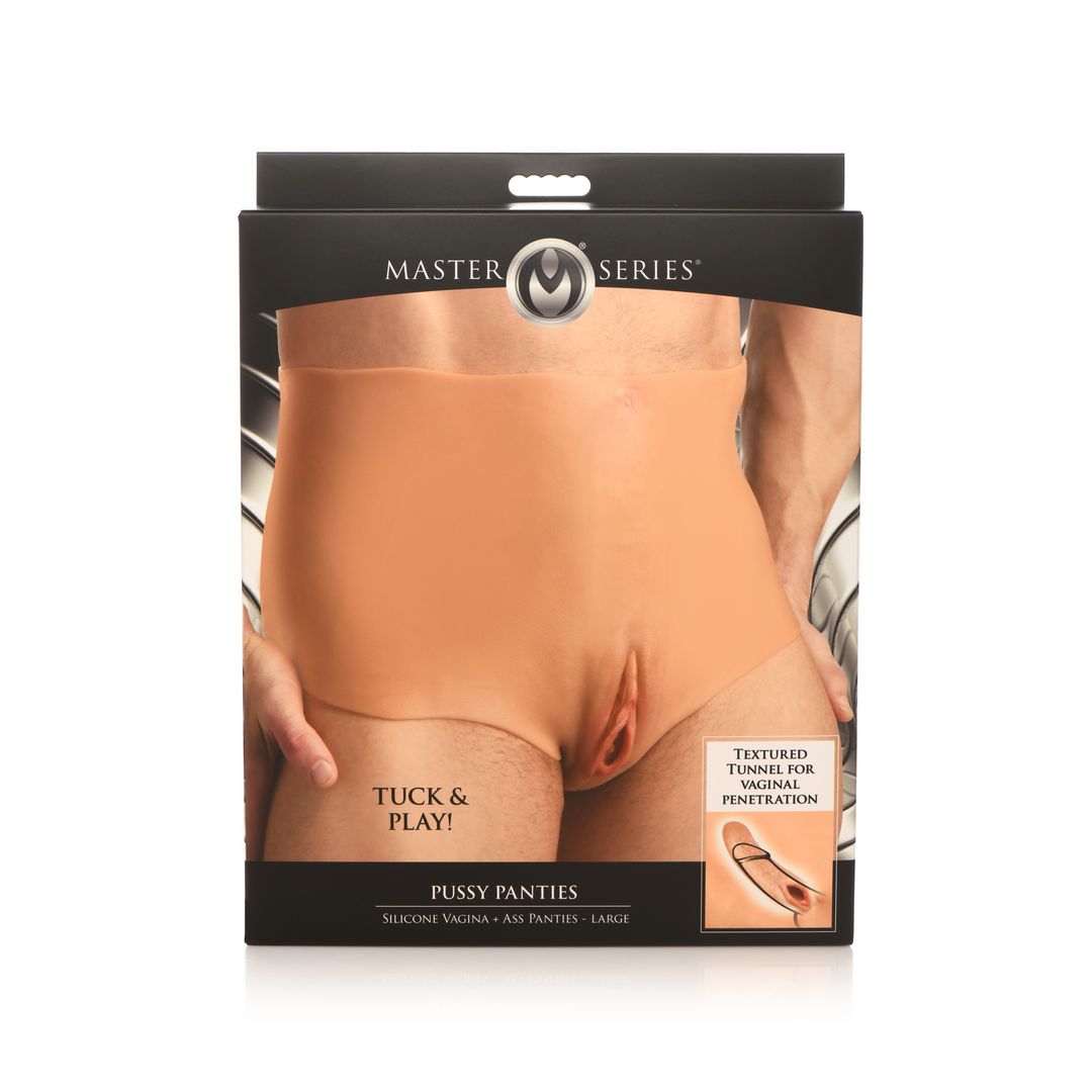 Culotte Pussy - Culotte vagin et cul en silicone - L