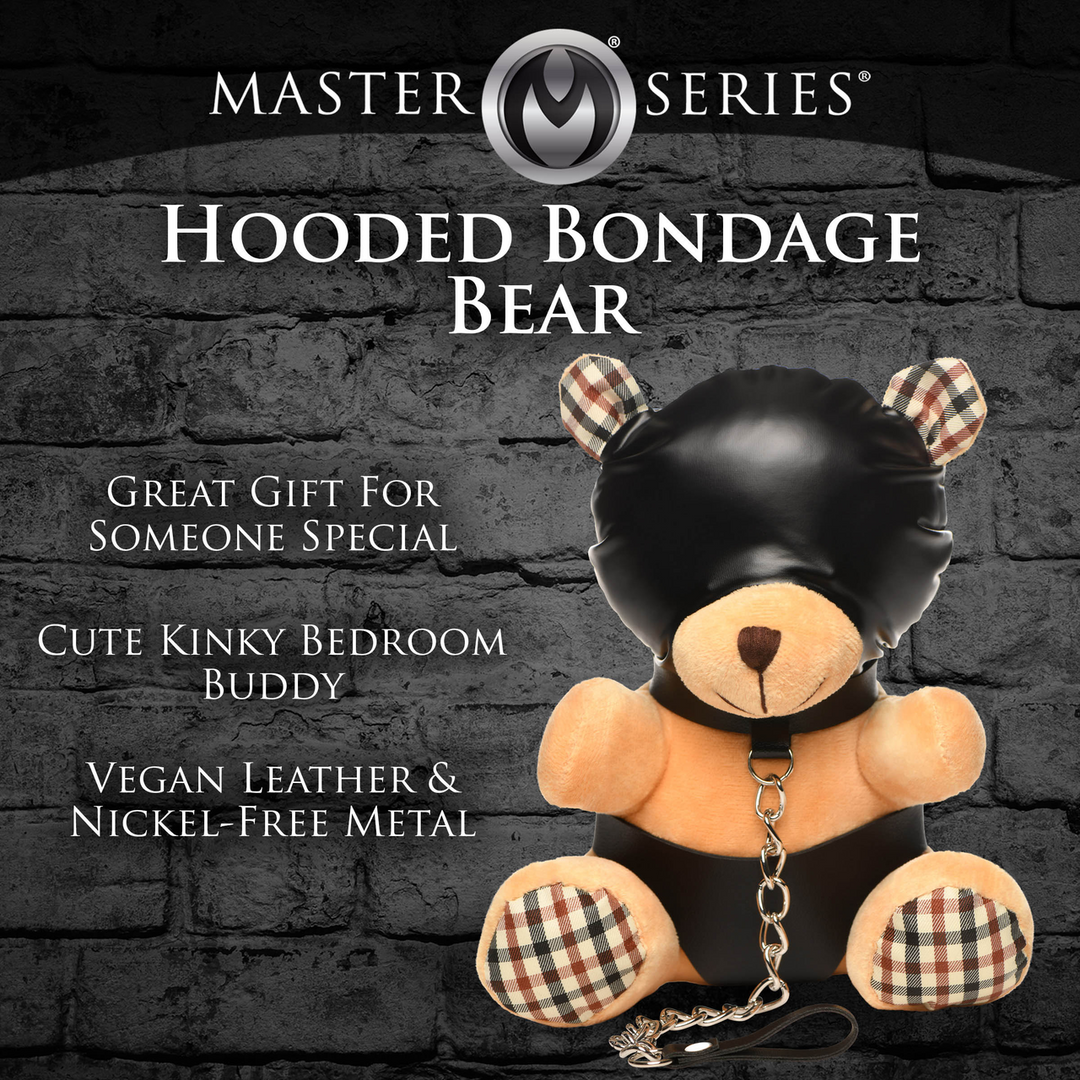 Bondage restraint Hooded Bear – tan | XR Brands