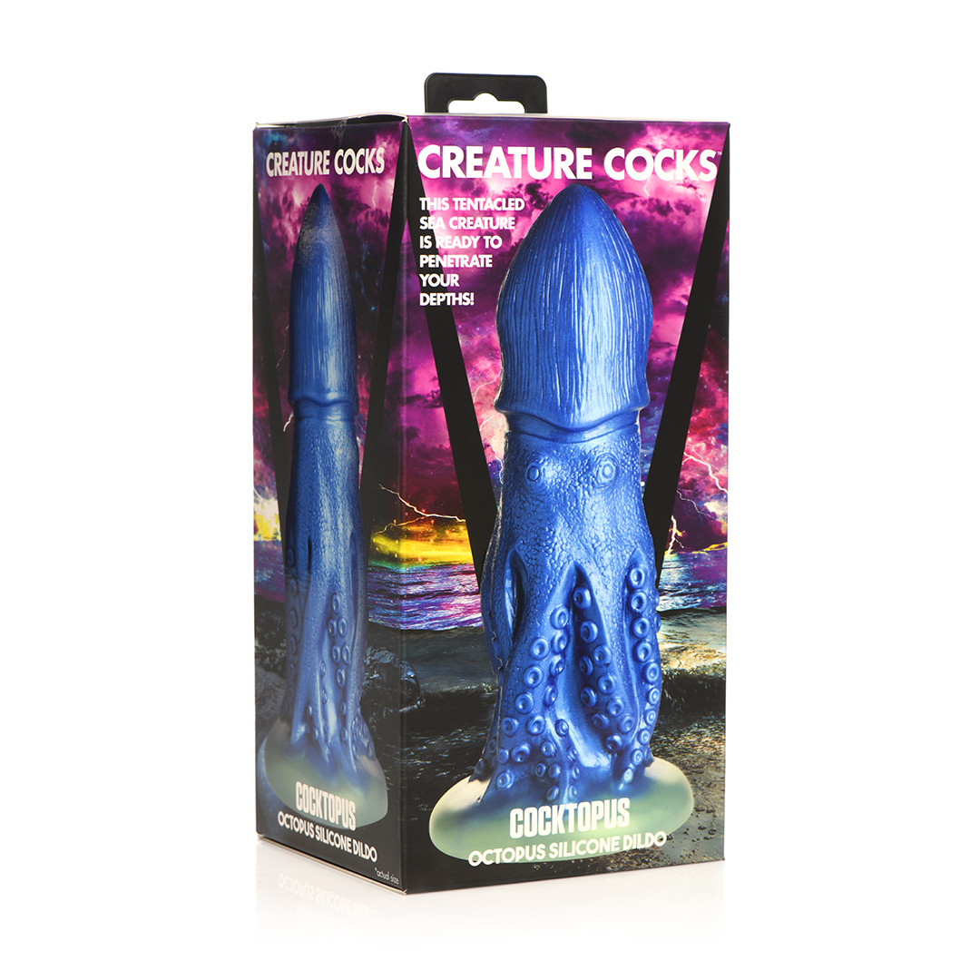Dildo Cocktopus Octopus 10 cm – blu | XR Brands
