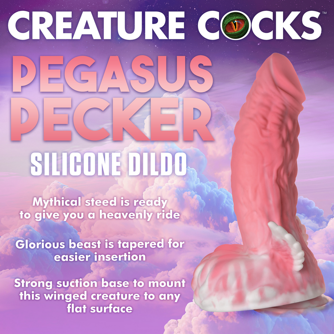 Dildo Pegasus Pecker Winged 9.5 cm – pink | XR Brands