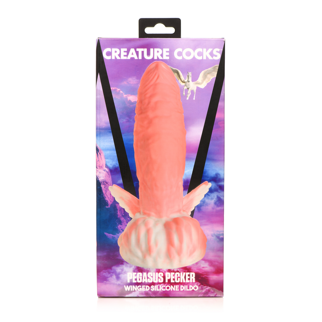 Dildo Pegasus Pecker Winged 9.5 cm – pink | XR Brands
