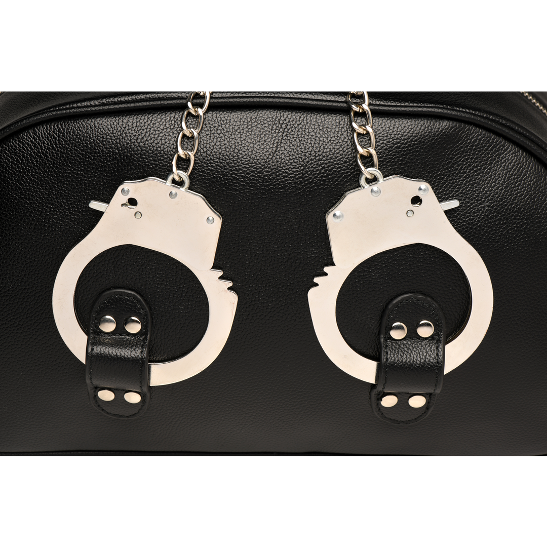 Handschellen Cuffed Travel Bag with Handcuff – schwarz | XR Brands