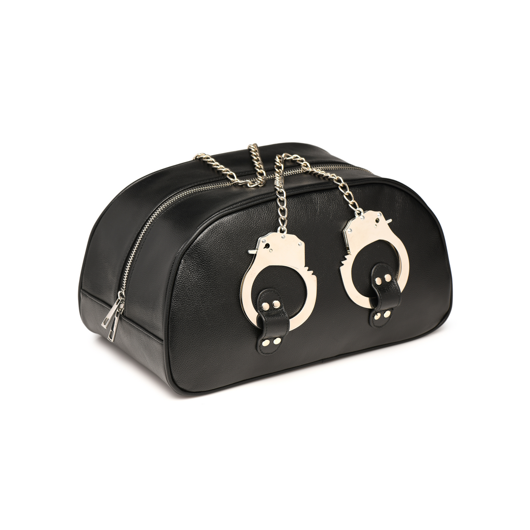 Handschellen Cuffed Travel Bag with Handcuff – schwarz | XR Brands