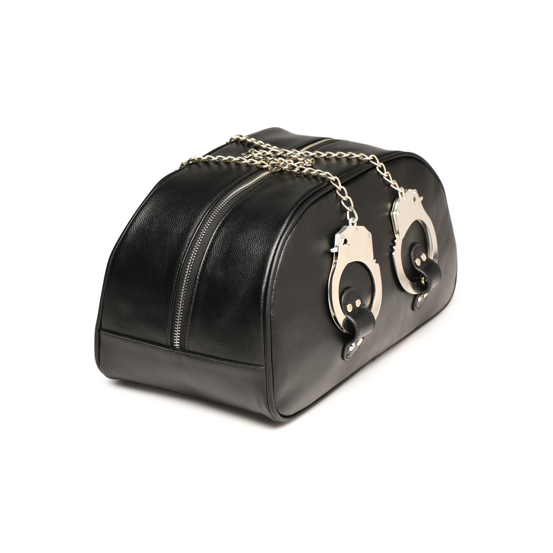 Handschellen Cuffed Travel Bag with Handcuff – schwarz | XR Brands
