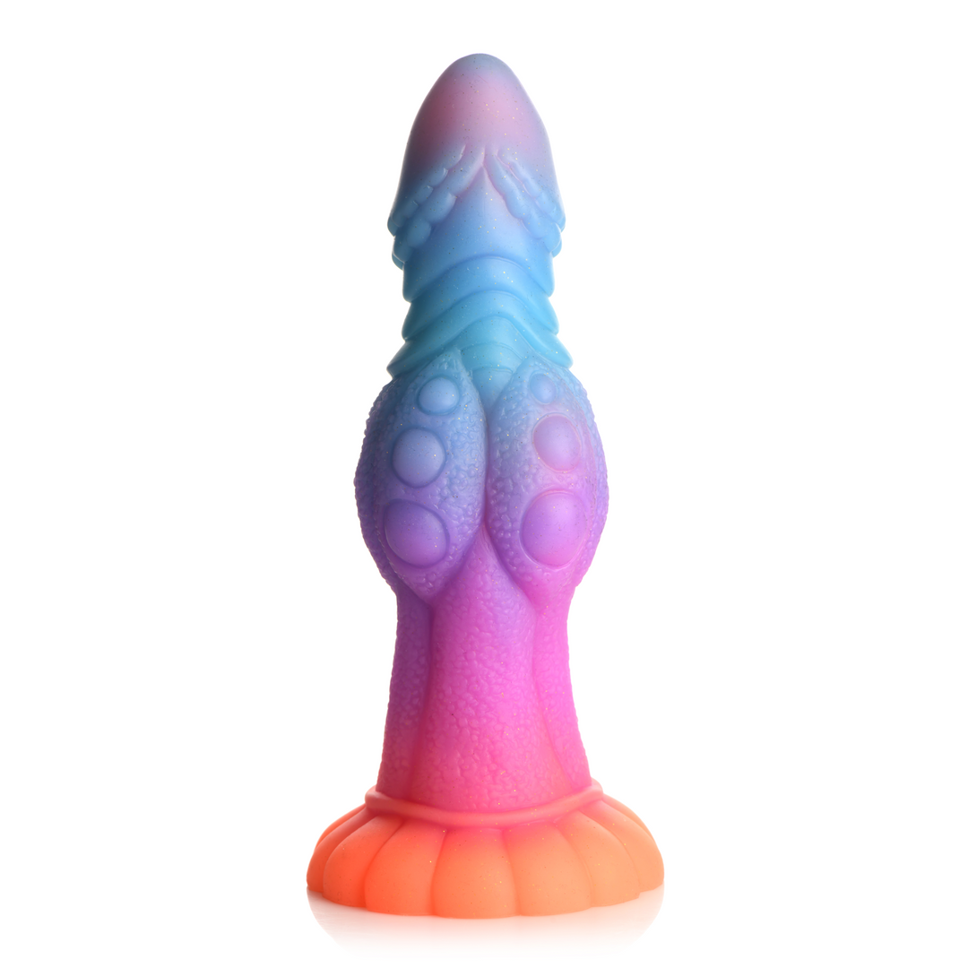 Dildo Galactic Alien Creature 9.5 cm – fosforescente, multicolore | XR Brands