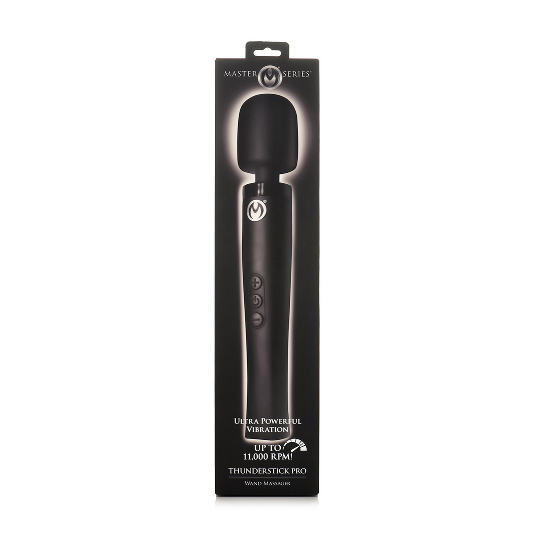Wand-Massagegerät Thunderstick Pro 7 Funktionen – schwarz | XR Brands