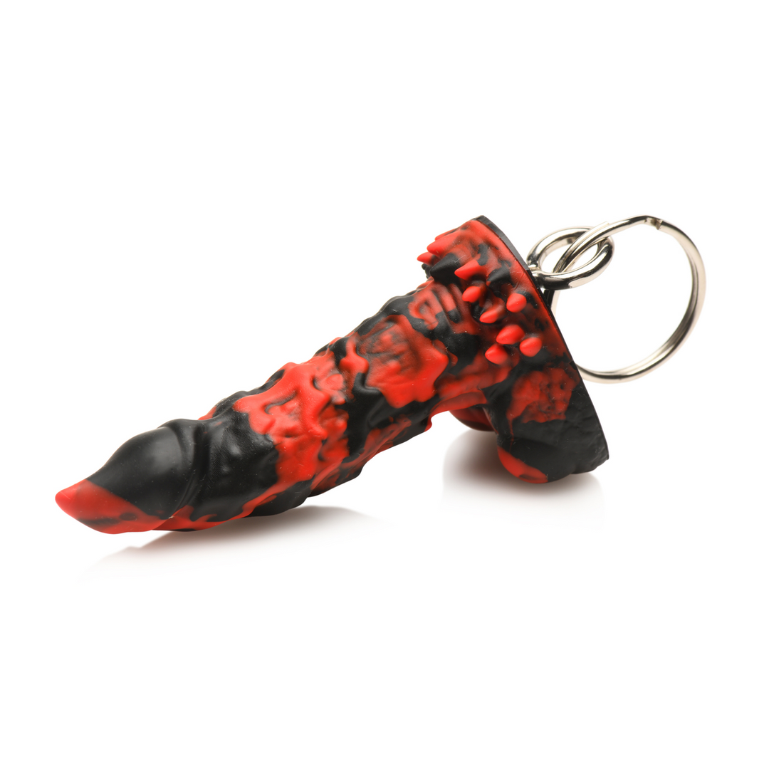 Regalo de broma Fire Demon Keychain | XR Brands