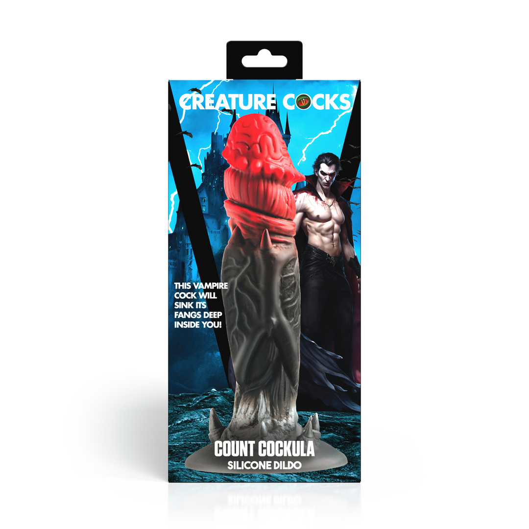 Dildo Count Cockula 22.9 cm – red | XR Brands