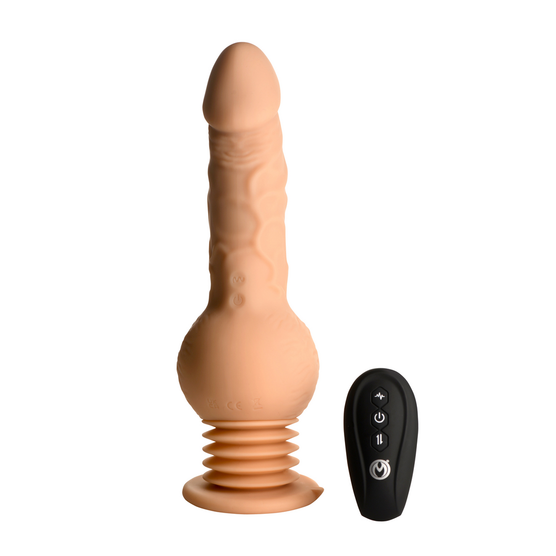 Sex machine Pounder Shaker 7 funzioni – con telecomando, a spinta, nude | XR Brands