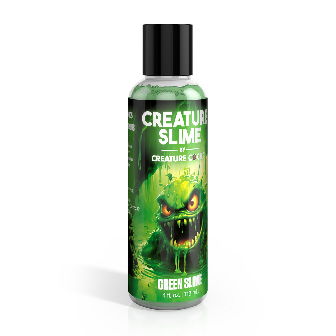 Créature Slime - Slime Vert - Lubrifiant à base d'eau - 4 fl oz / 118 ml