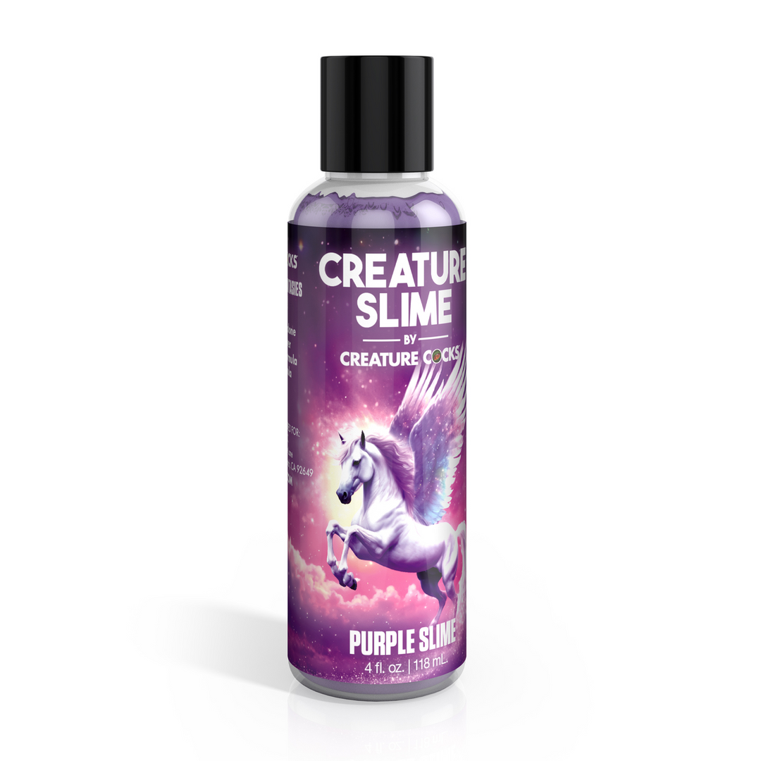 Créature Slime - Slime Violet - Lubrifiant à base d'eau - 4 fl oz / 118 ml