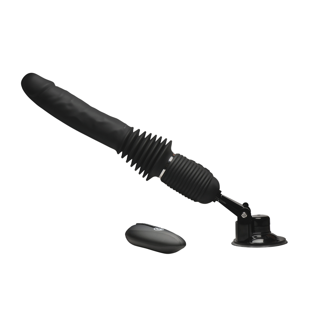Dildo Ultimate Pounder 30 cm – mit Fernbedienung, stoßend, schwarz | XR Brands