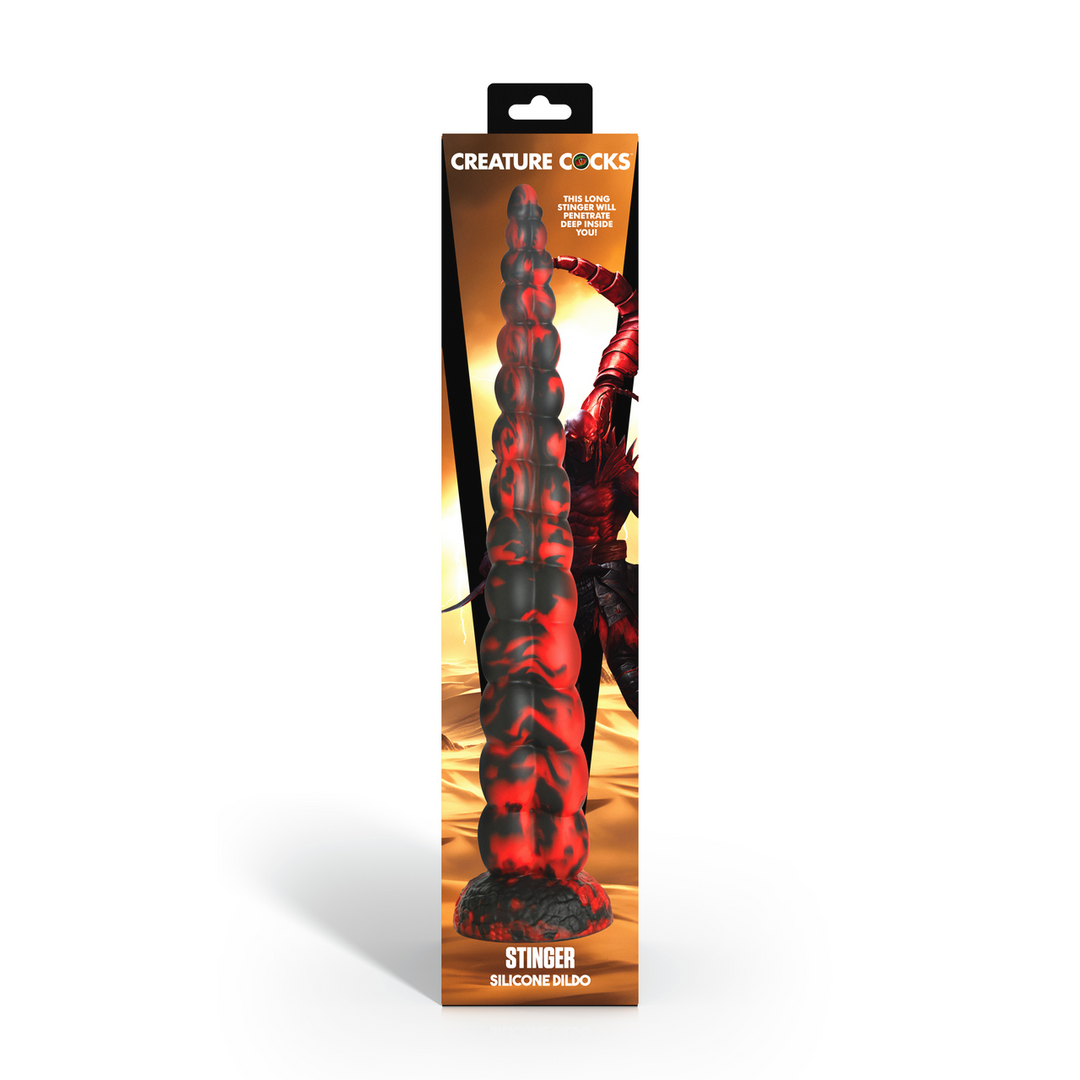 Dildo Stinger 36.8 cm – rosso | XR Brands