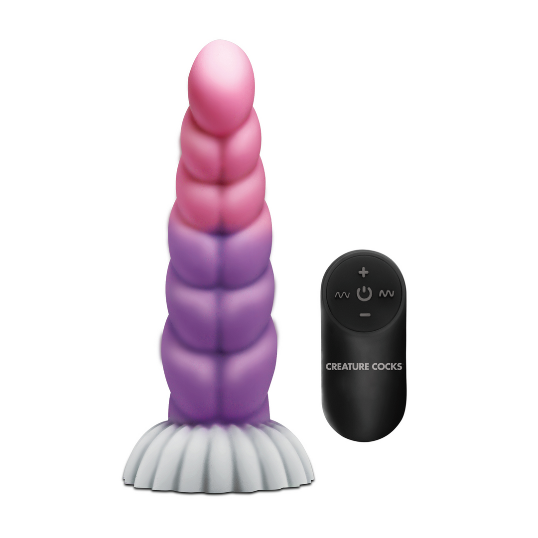 Dildo Cloud Rider Unicorn 7 Funktionen – mit Fernbedienung, lila | XR Brands