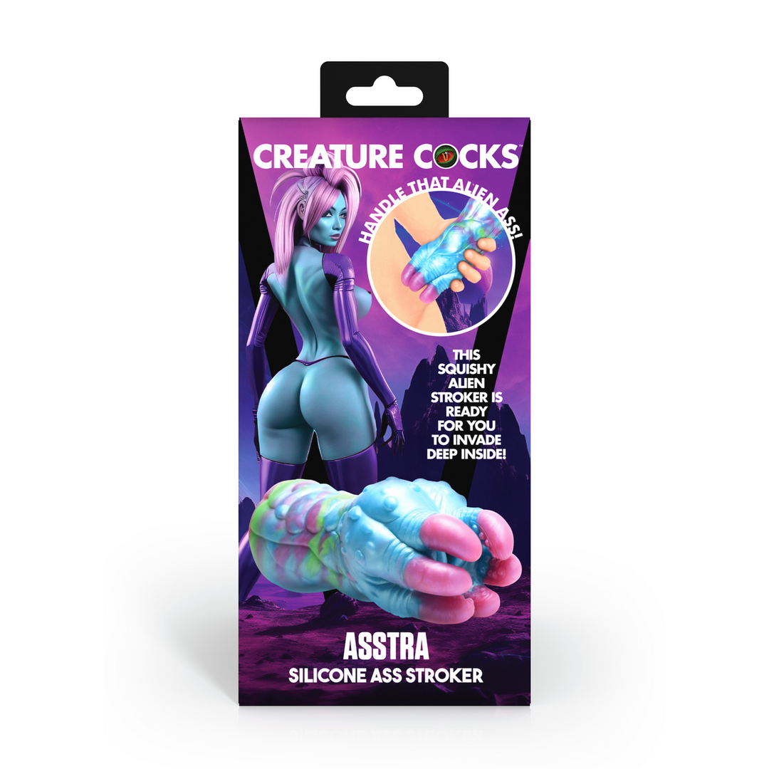 Maszturbátor Asstra Stroker 17.8 cm – kék | XR Brands