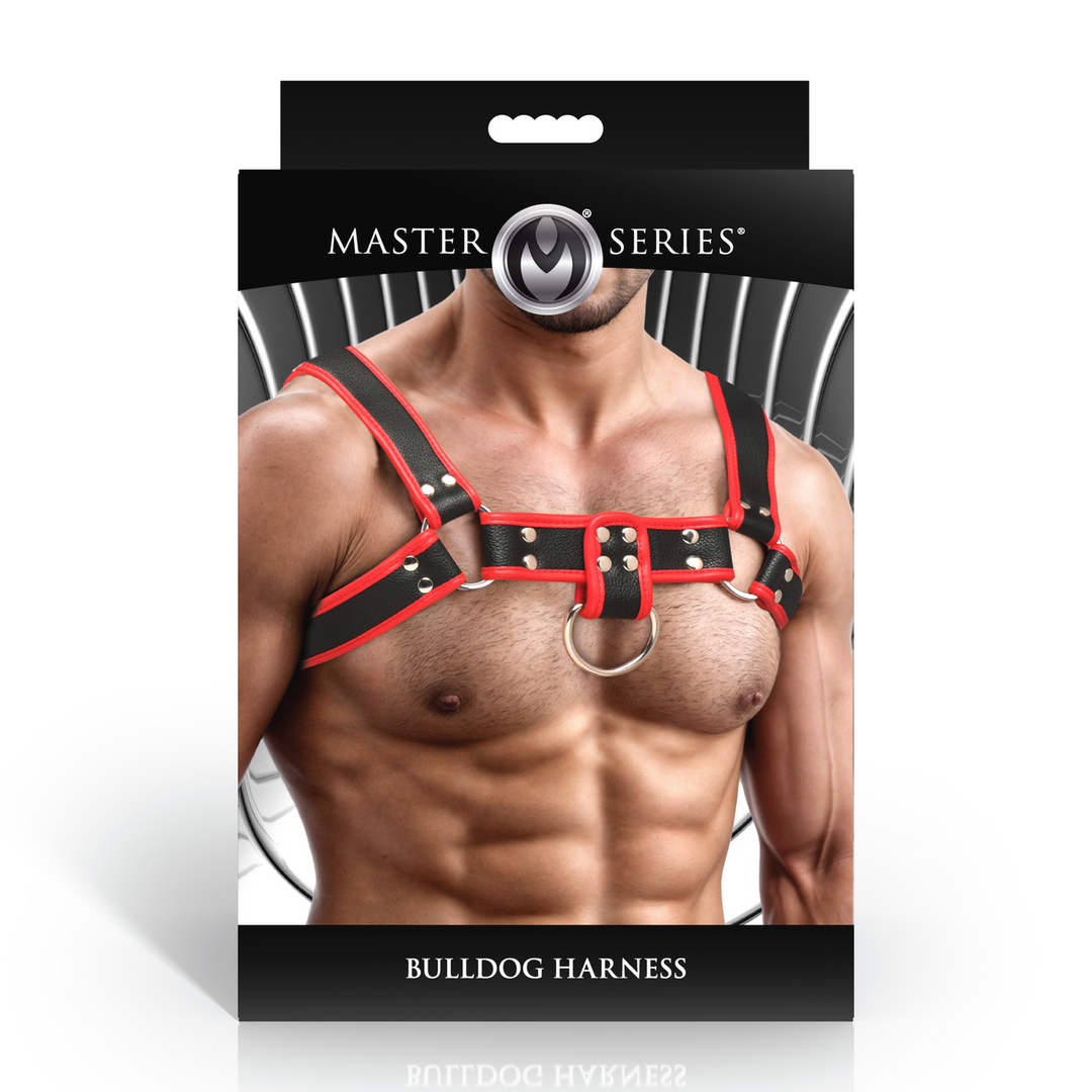 Bulldog Harness - Red