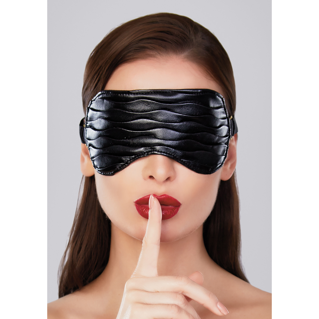 Masque Butter Faux Ruffles – noir
