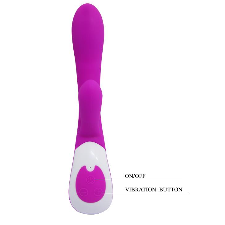 G-Punkt-Vibrator Colby 12 Funktionen – wiederaufladbar, fuchsia | Pretty Love