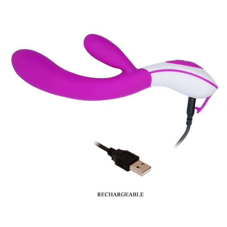 G-Punkt-Vibrator Colby 12 Funktionen – wiederaufladbar, fuchsia | Pretty Love