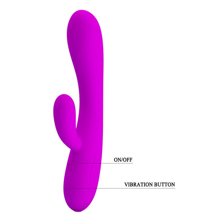 G-Punkt-Vibrator Victor 30 Funktionen – wiederaufladbar, fuchsia | Pretty Love