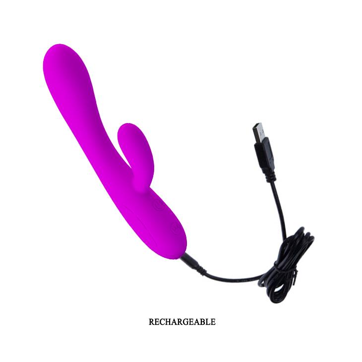 G-Punkt-Vibrator Victor 30 Funktionen – wiederaufladbar, fuchsia | Pretty Love