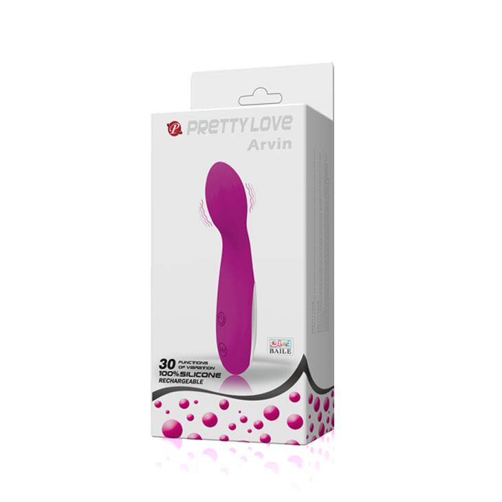 Vibratore punto G Arvin 30 funzioni – ricaricabile, fucsia | Pretty Love