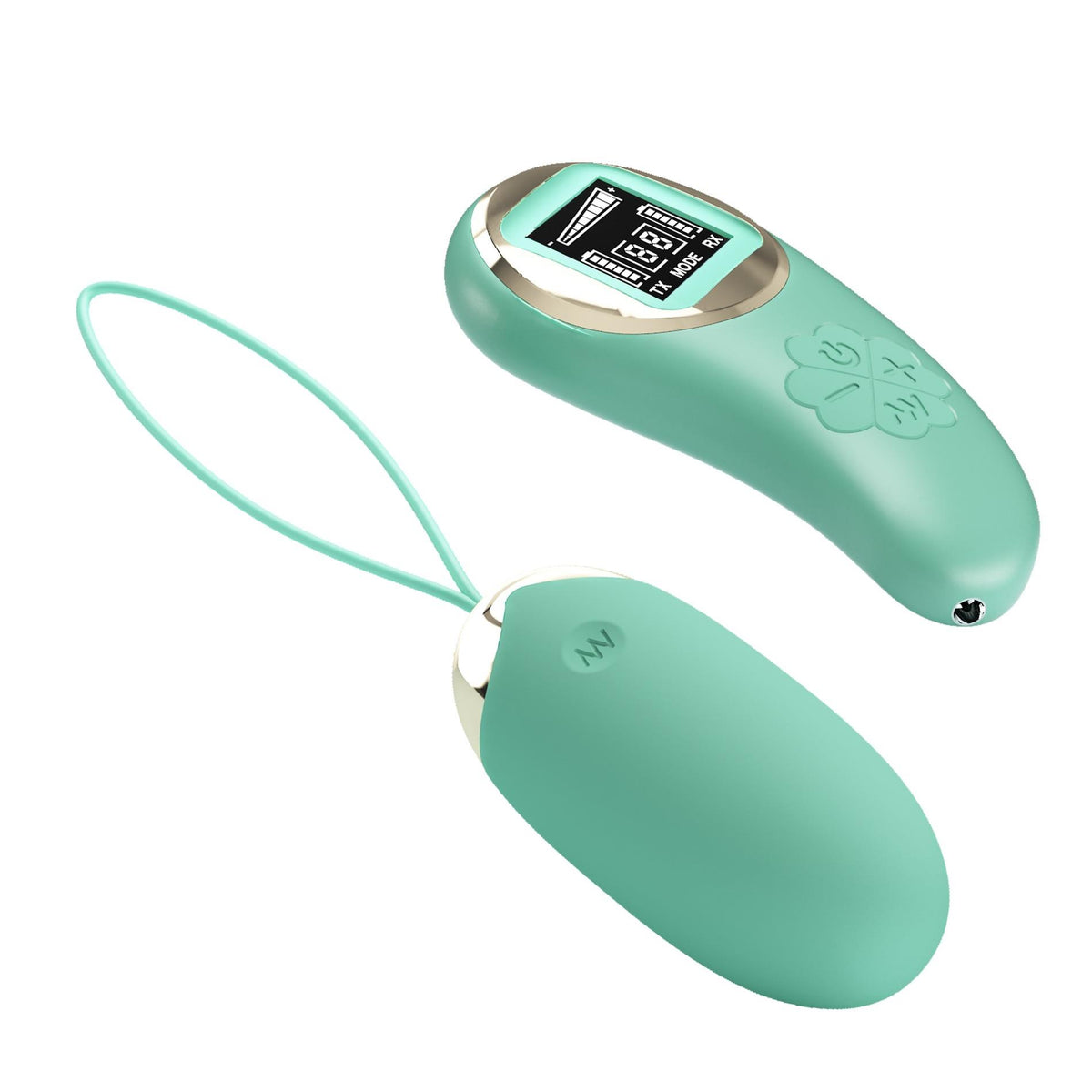 Œuf vibrant Mina 10 fonctions – avec télécommande, rechargeable BI-014362W-LED-1 | Pretty Love