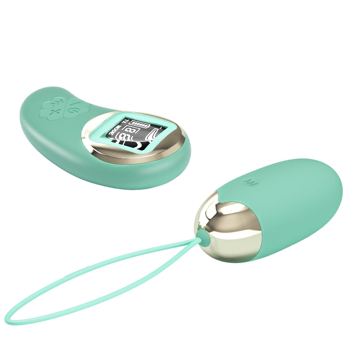 Œuf vibrant Mina 10 fonctions – avec télécommande, rechargeable BI-014362W-LED-1 | Pretty Love