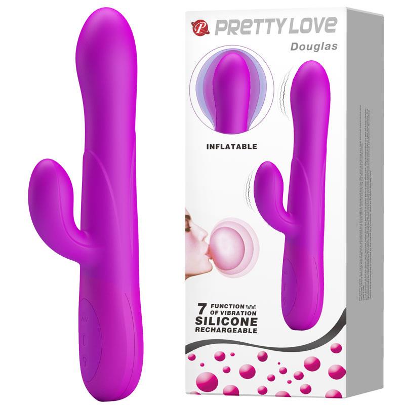 PRETTY LOVE - DOUGLAS, VIOLET, USB, 7 fonctions