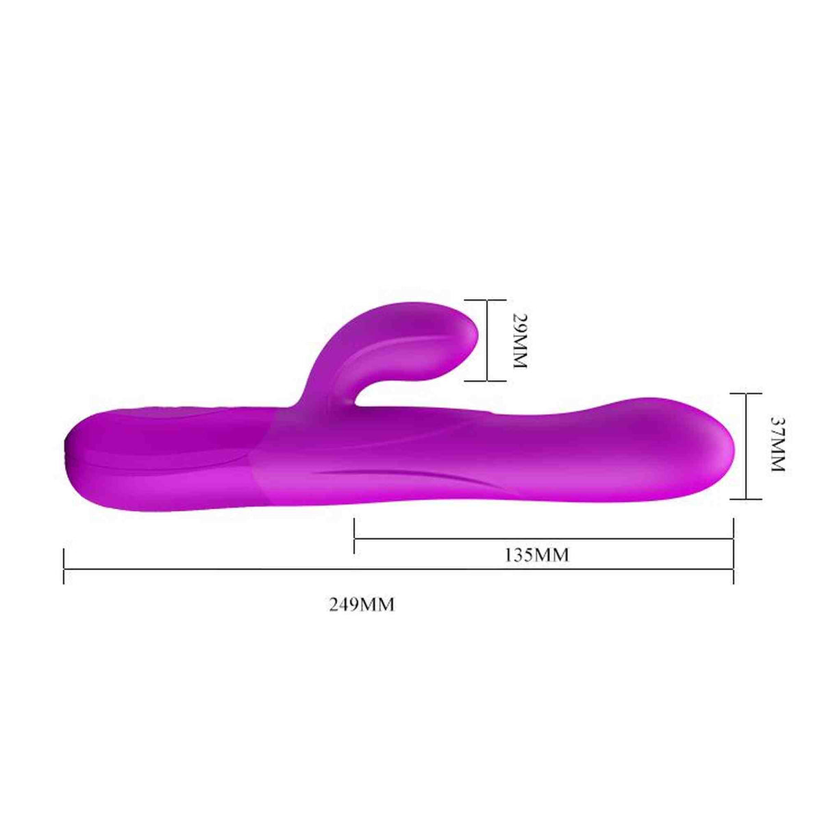 G-Punkt-Vibrator Douglas 7 Funktionen – wiederaufladbar, lila | Pretty Love