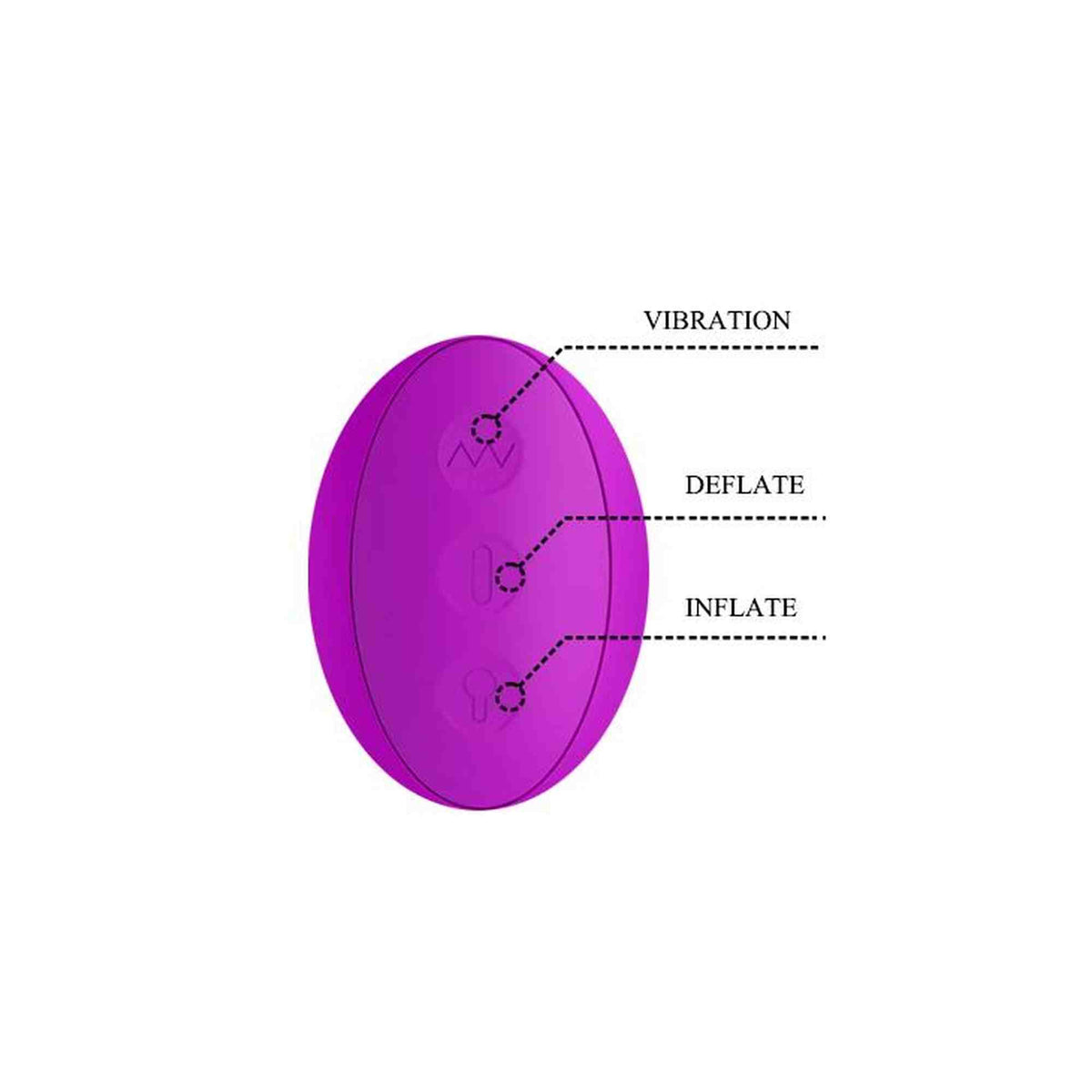 G-Punkt-Vibrator Douglas 7 Funktionen – wiederaufladbar, lila | Pretty Love