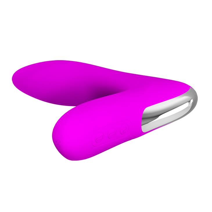 Masseur de prostate Leonard 12 fonctions – rechargeable, vibrant, rose | Pretty Love