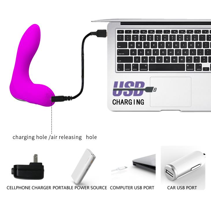 Masseur de prostate Leonard 12 fonctions – rechargeable, vibrant, rose | Pretty Love