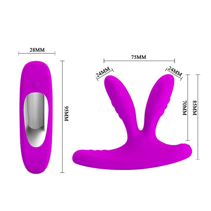 PRETTY LOVE - MAGIC FINGER, 12 fonctions de vibration Fonction mémoire Télécommande sans fil