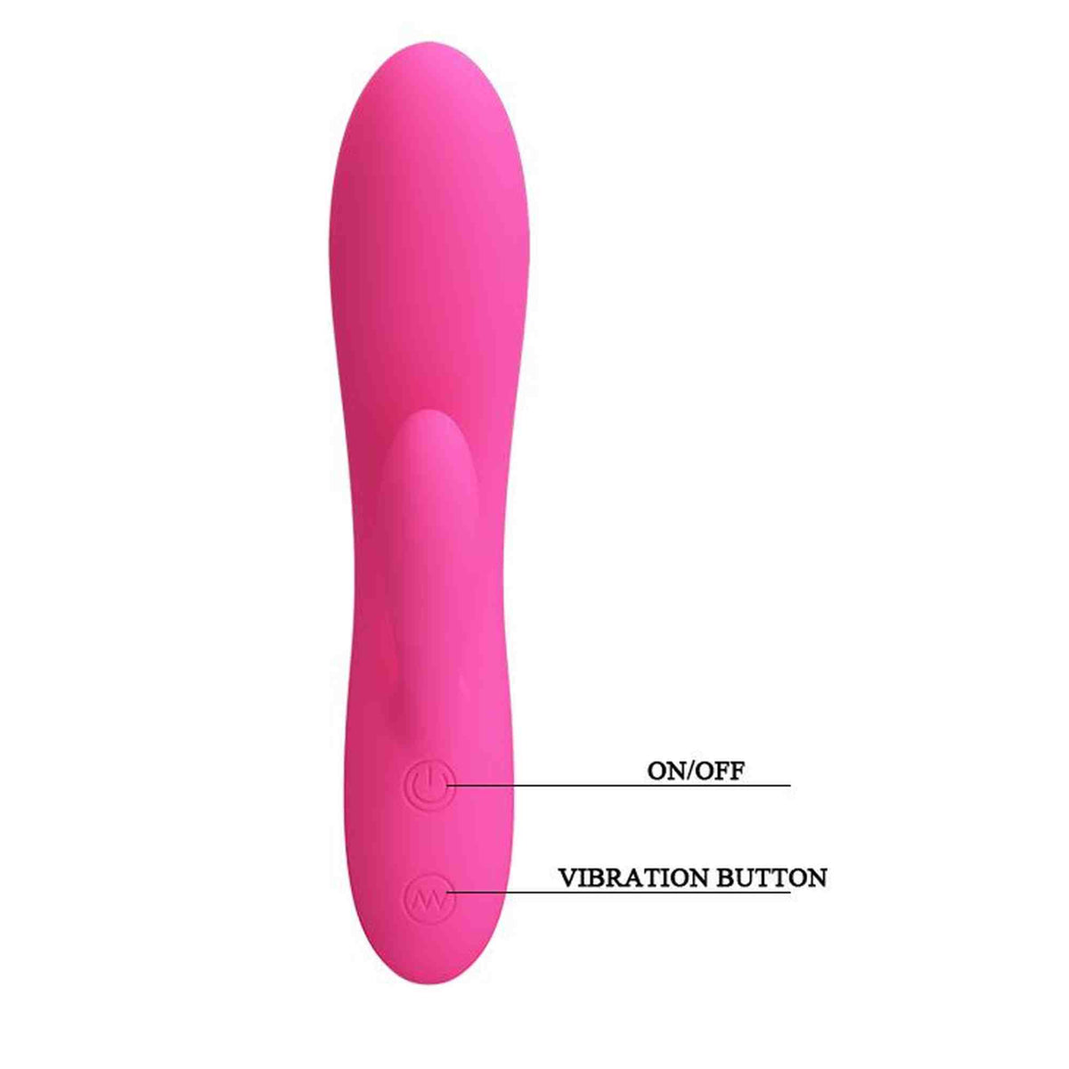 Vibratore punto G Ives 30 funzioni – ricaricabile, fucsia | Pretty Love