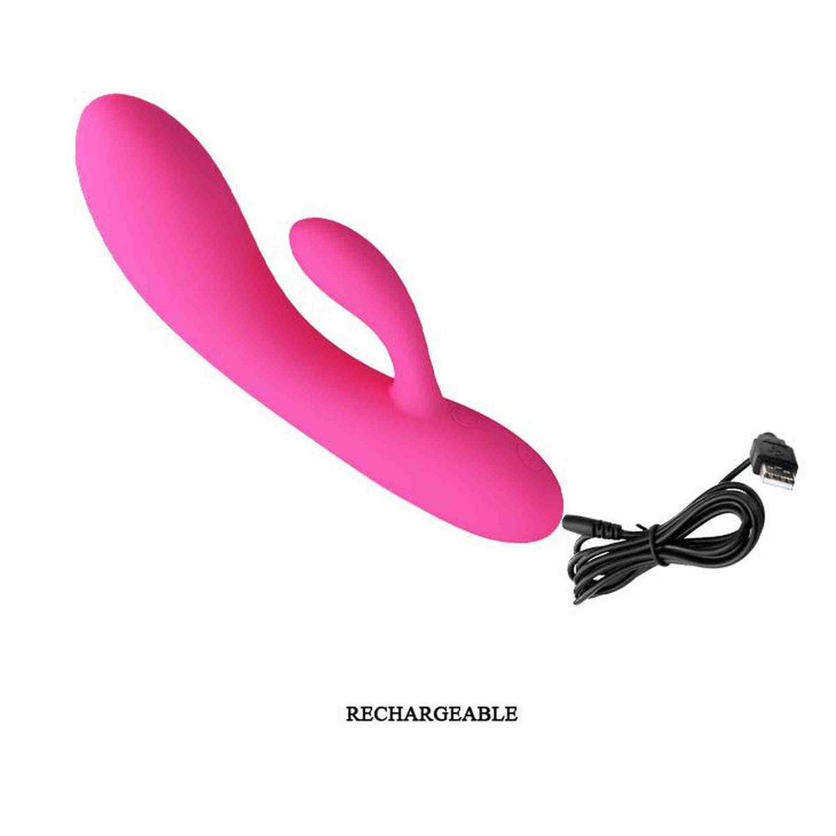 Vibratore punto G Ives 30 funzioni – ricaricabile, fucsia | Pretty Love