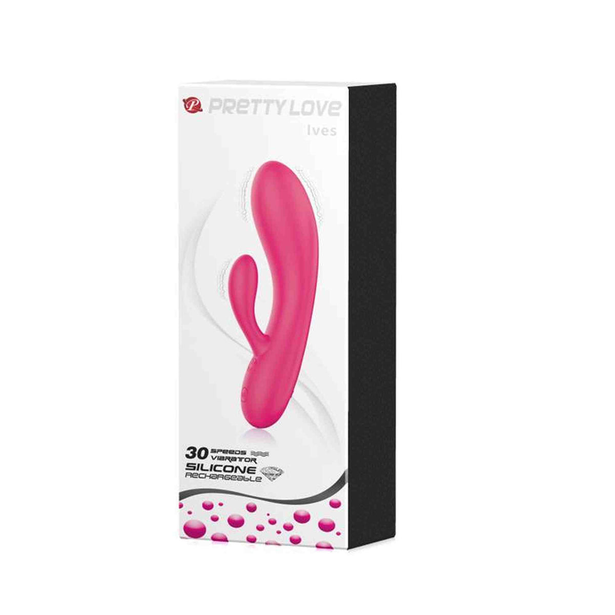 Vibratore punto G Ives 30 funzioni – ricaricabile, fucsia | Pretty Love