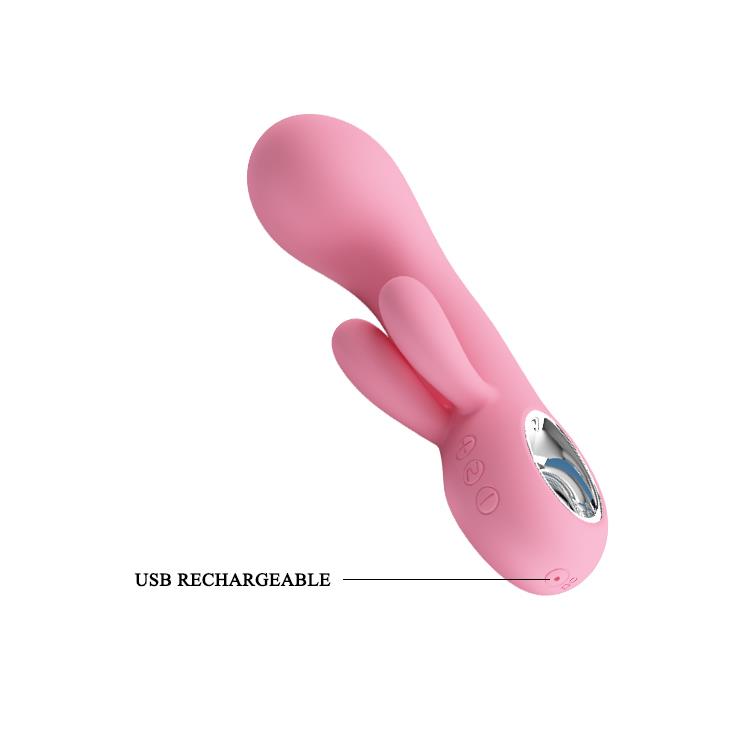 Rabbit vibrátor Chris 7 funkció – újratölthető | Pretty Love