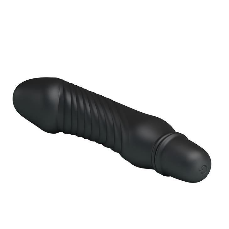 Mini vibratore Stev 10 funzioni – nero | Pretty Love