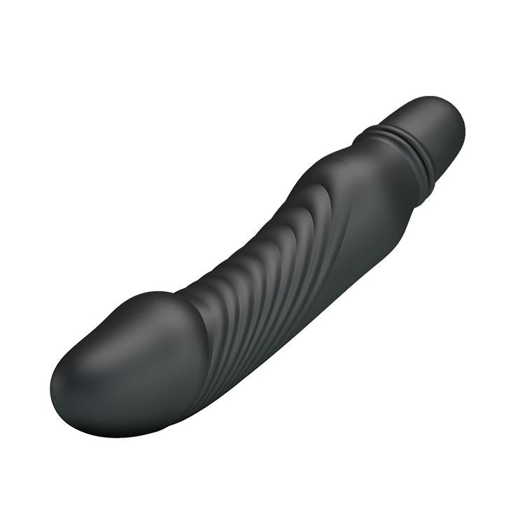 Mini vibratore Stev 10 funzioni – nero | Pretty Love