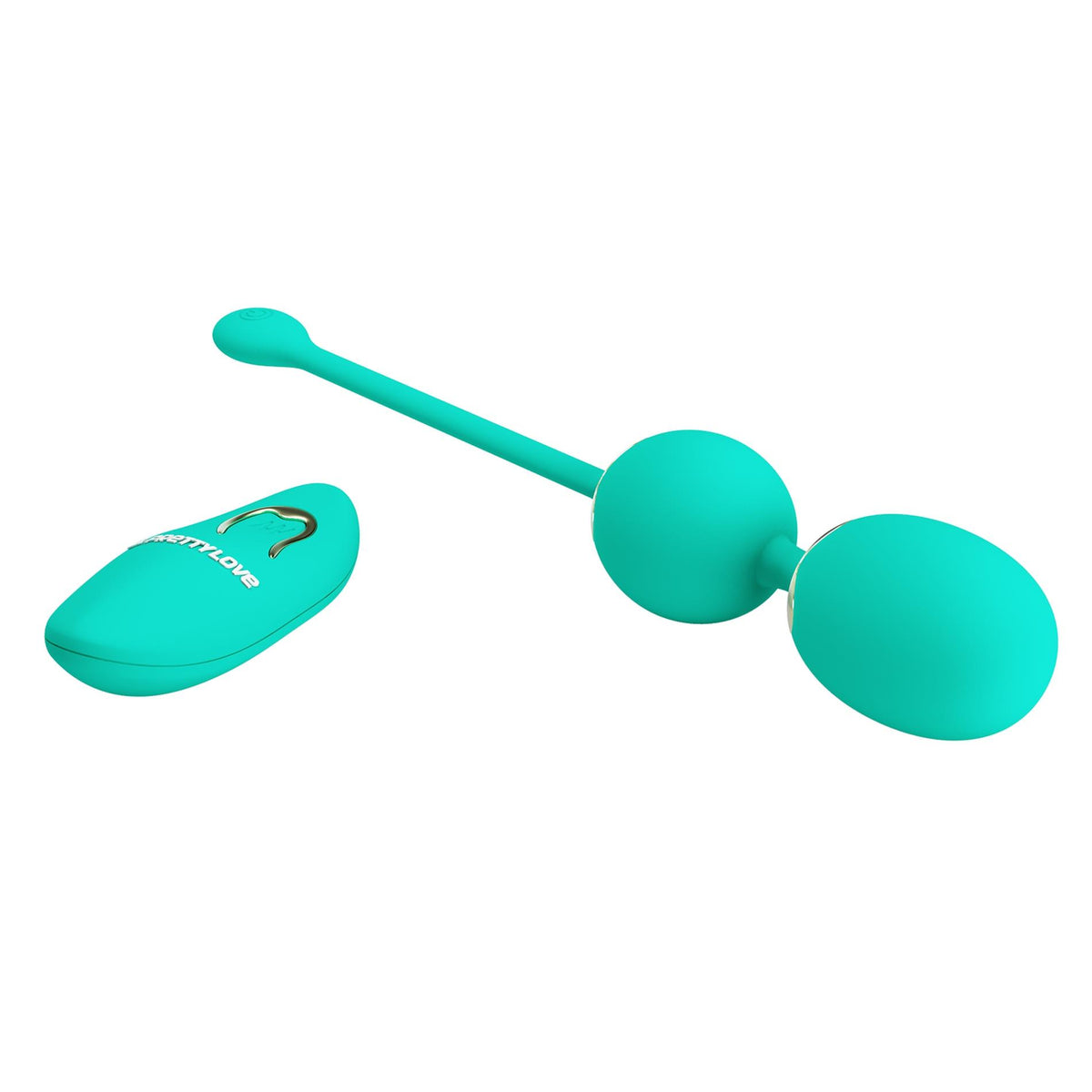 Boules de geisha Lechies chaser 5 Memory 12 fonctions – avec télécommande, vibrante, verte | Pretty Love