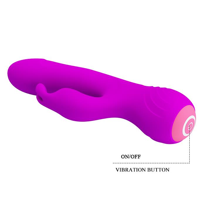 Rabbit vibrátor Broderick 12 funkció – újratölthető | Pretty Love