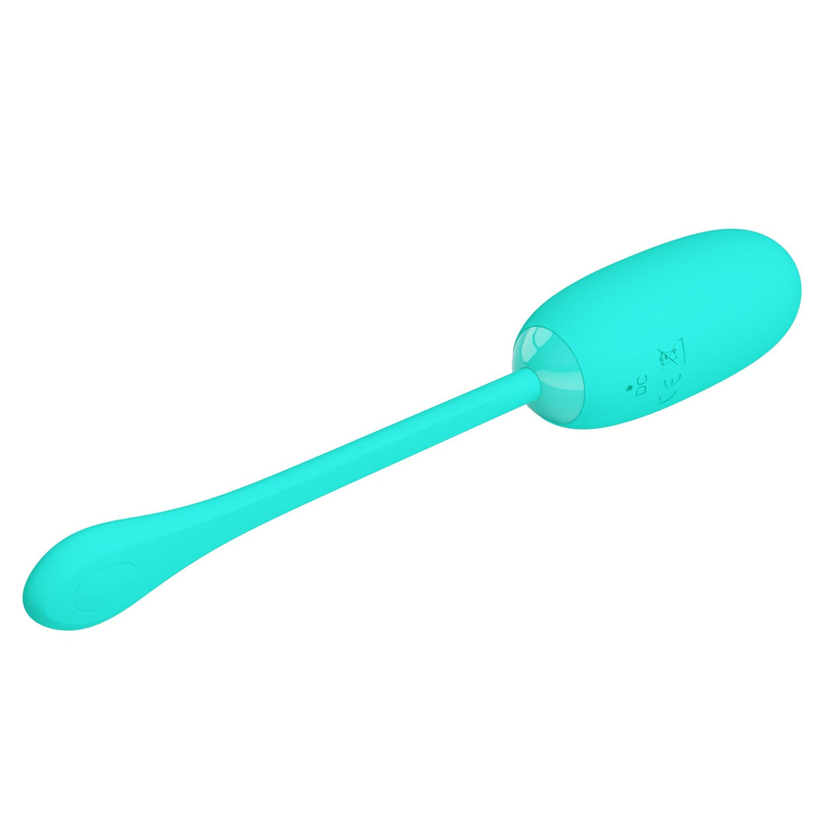 Vibrating egg Julius 12 functions – rechargeable, green | Pretty Love