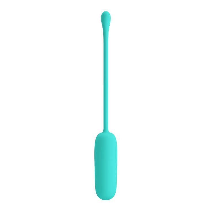 Ovo vibratório Joyce Memory 12 funções – recarregável, azul claro | Pretty Love