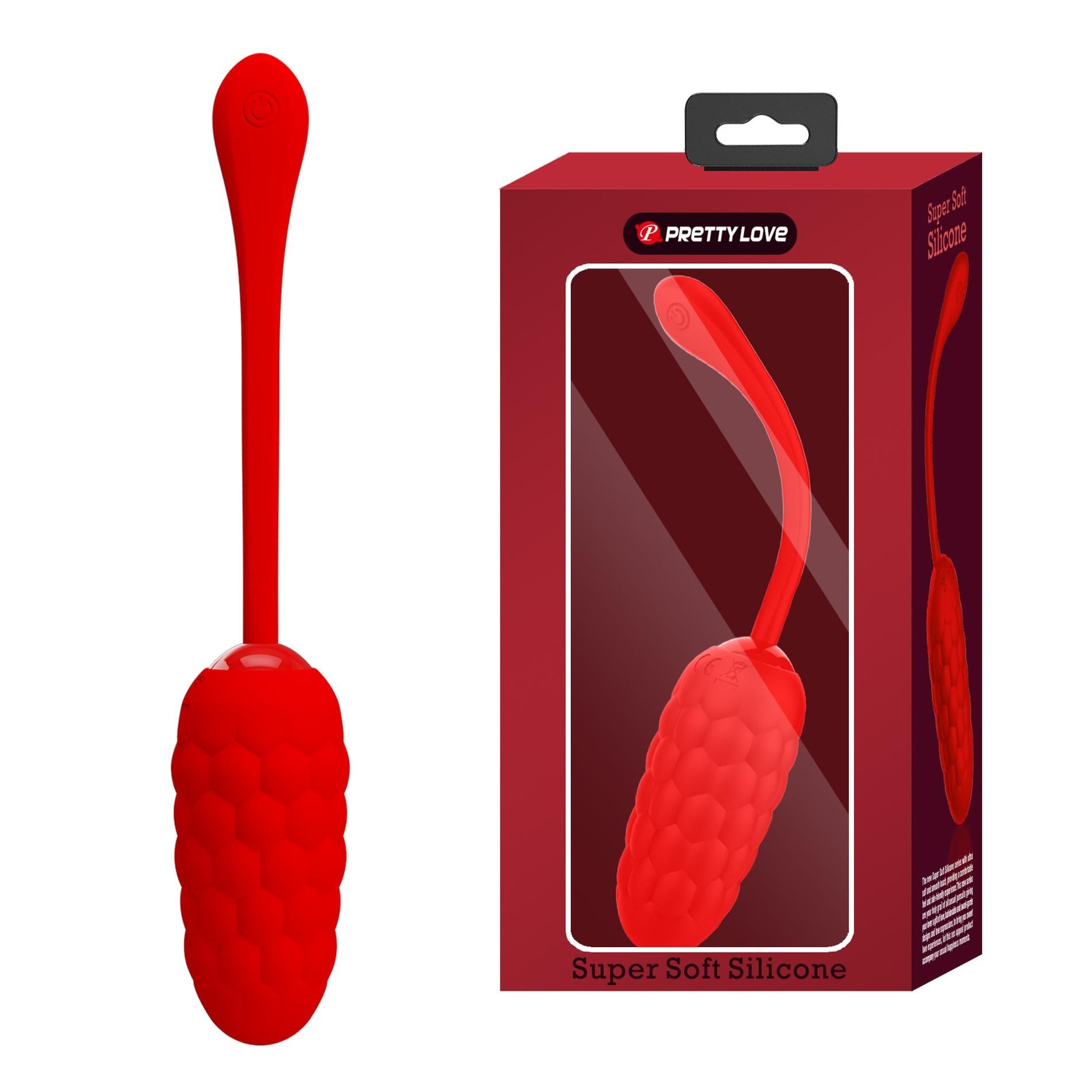 PRETTY LOVE - MARINA EGG Rouge 12 fonctions de vibration